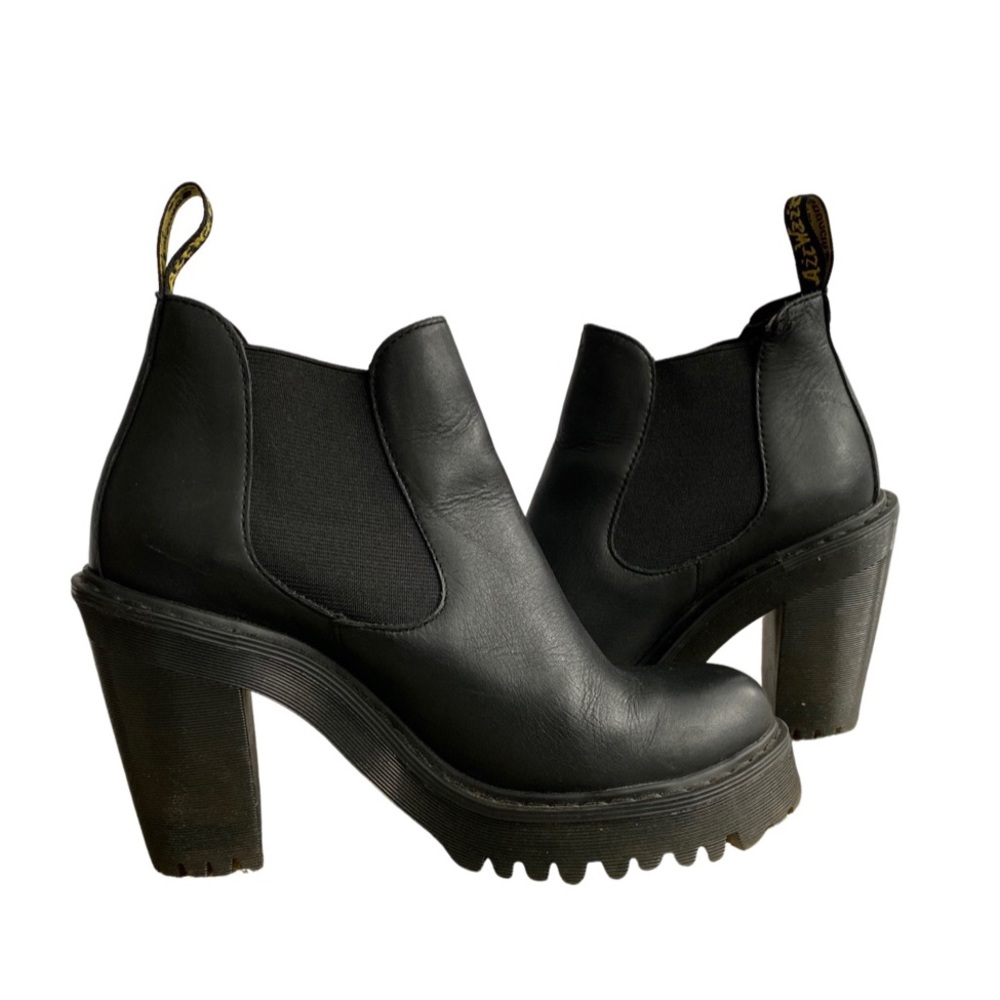 Doctor Martens Chelsea high heel bootie